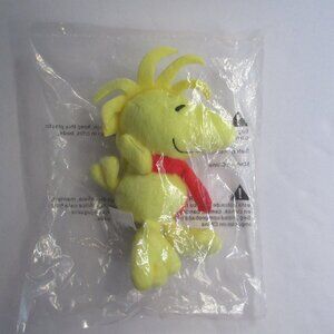 Metlife Peanuts' Woodstock Beanie Plush Snoopy 6" Collectible 2015 NEW Sealed